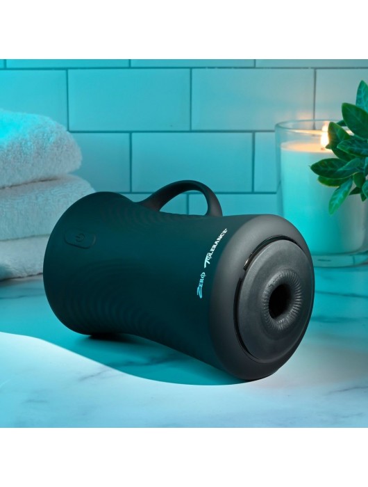 Черный вибромастурбатор с гироскопом Gyro Stroke - Zero Tolerance - в Екатеринбурге купить с доставкой