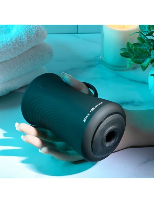 Черный вибромастурбатор с гироскопом Gyro Stroke - Zero Tolerance - в Екатеринбурге купить с доставкой