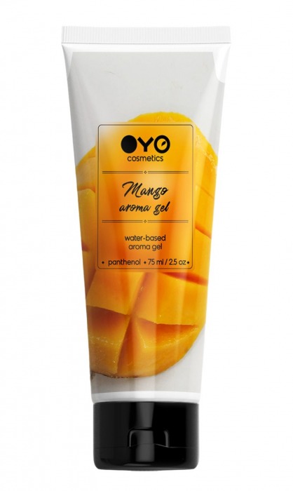 Лубрикант на водной основе OYO Aroma Gel Mango с ароматом манго - 75 мл. - OYO - купить с доставкой в Екатеринбурге