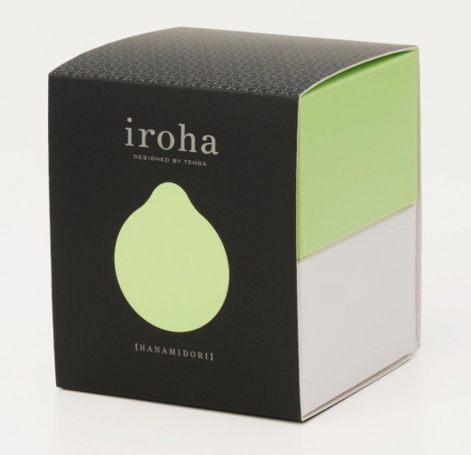Зелёный вибромассажер для женщин IROHA MIDORI - Tenga
