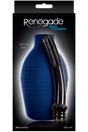 Синий анальный душ Renegade Body Cleanser - NS Novelties - купить с доставкой в Екатеринбурге