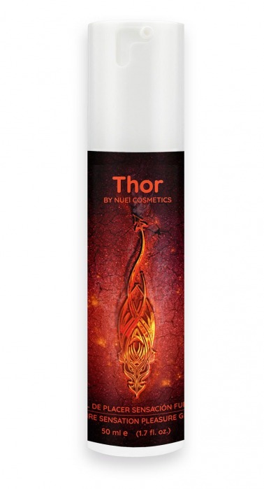 Возбуждающий унисекс гель Thor Fire Gel - 50 мл. - Nuei cosmetics - купить с доставкой в Екатеринбурге