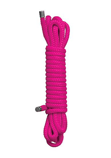 Розовая веревка для бандажа Japanese - 5 м. - Shots Media BV - купить с доставкой в Екатеринбурге