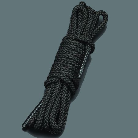 Черная шелковистая веревка для связывания - 5 м. - Sitabella - купить с доставкой в Екатеринбурге