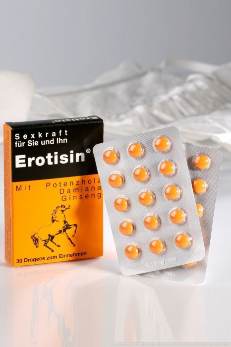 Средство для повышения сексуальной энергии Erotisin - 30 драже (430 мг.) - Milan Arzneimittel GmbH - купить с доставкой в Екатеринбурге