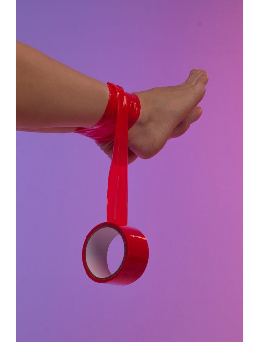 Красная бондажная лента Endorphin - Lola Games - купить с доставкой в Екатеринбурге