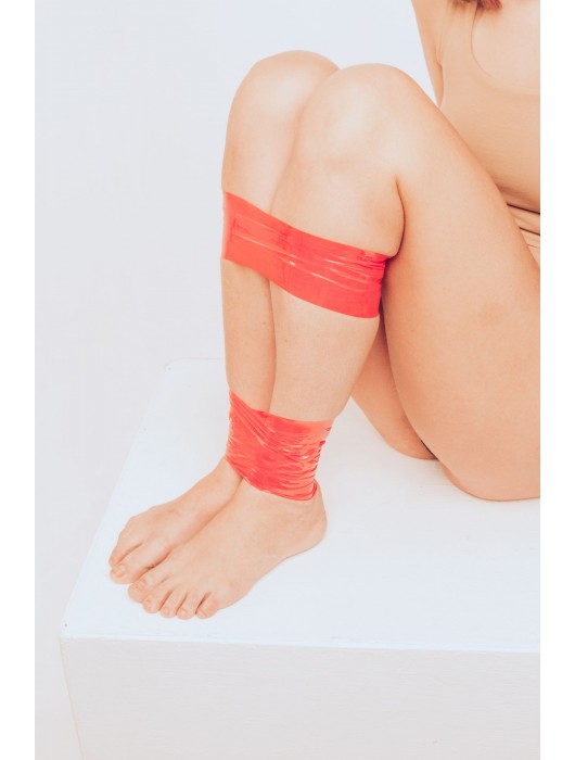 Красная бондажная лента Endorphin - Lola Games - купить с доставкой в Екатеринбурге