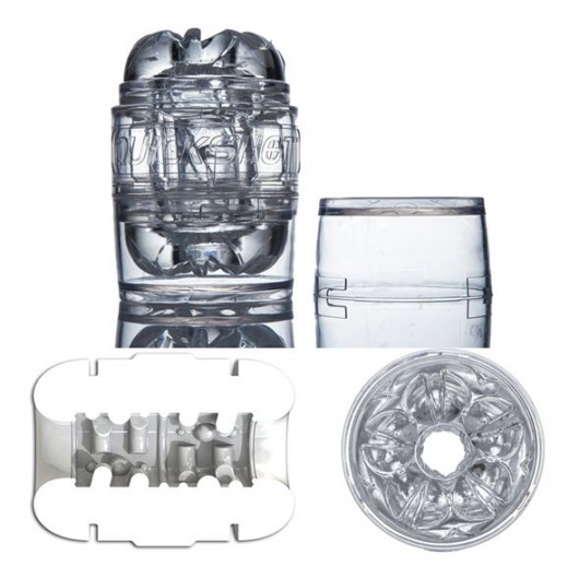 Мастурбатор Fleshlight - Quickshot Masturbator Clear - Fleshlight - в Екатеринбурге купить с доставкой