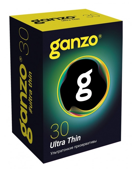 Супертонкие презервативы Ganzo Ultra thin - 30 шт. - Ganzo - купить с доставкой в Екатеринбурге