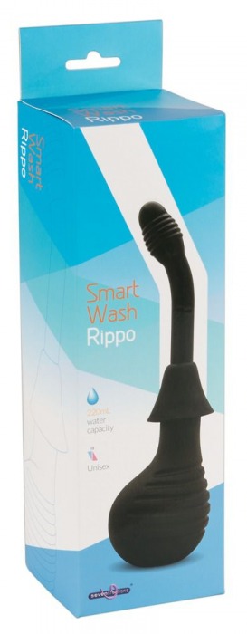 Анальный душ-стимулятор Smart Wash Rippo - Seven Creations - купить с доставкой в Екатеринбурге