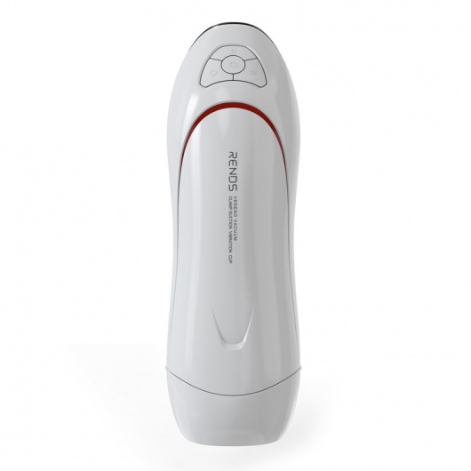 Белый вибромастурбатор со сжатием и голосовым сопровождением - Rends - в Екатеринбурге купить с доставкой