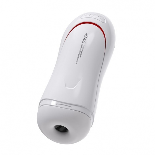 Белый вибромастурбатор со сжатием и голосовым сопровождением - Rends - в Екатеринбурге купить с доставкой