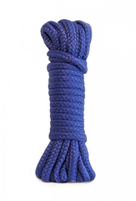 Синяя веревка Bondage Collection Blue - 9 м. - Lola Games - купить с доставкой в Екатеринбурге