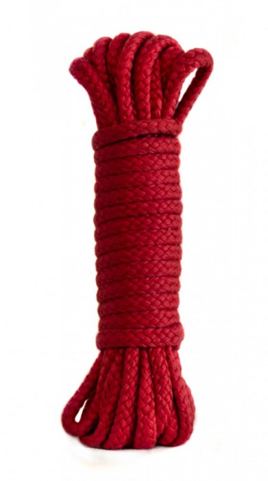 Красная веревка Bondage Collection Red - 9 м. - Lola Games - купить с доставкой в Екатеринбурге