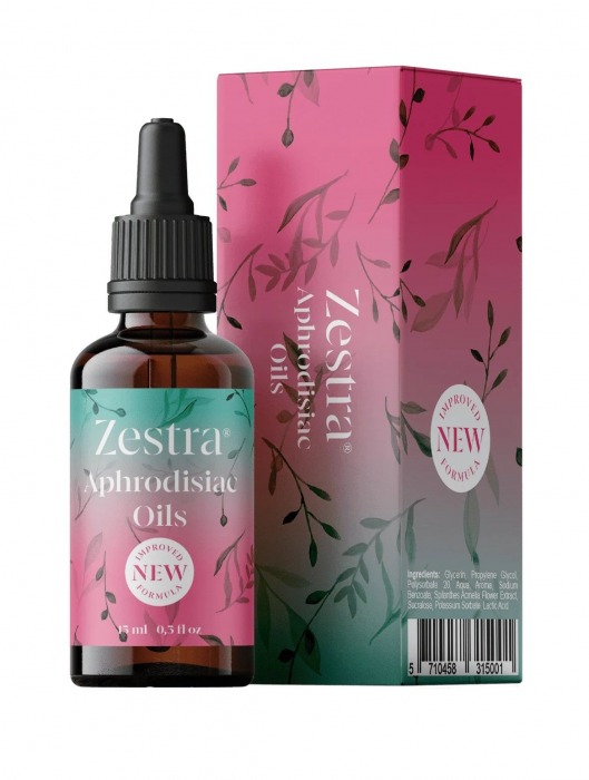 Возбуждающее масло Zestra Aphrodisiac Oils - 15 мл. - Zestra - купить с доставкой в Екатеринбурге