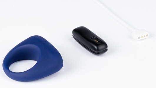 Синее эрекционное smart-кольцо MAGIC MOTION DANTE - Magic Motion - в Екатеринбурге купить с доставкой
