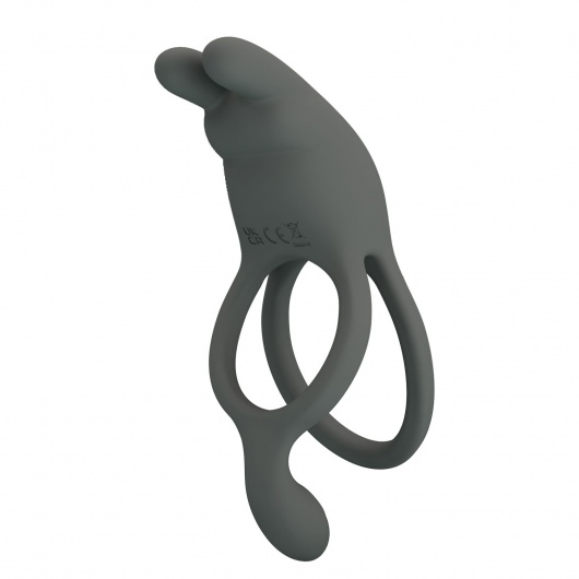 Серое эрекционное виброкольцо Dwayne - Baile - в Екатеринбурге купить с доставкой