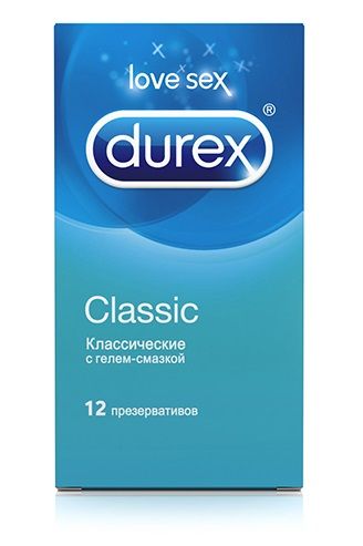 Классические презервативы Durex Classic - 12 шт. - Durex - купить с доставкой в Екатеринбурге