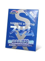 Презерватив Sagami Xtreme FEEL FIT 3D - 1 шт. - Sagami - купить с доставкой в Екатеринбурге
