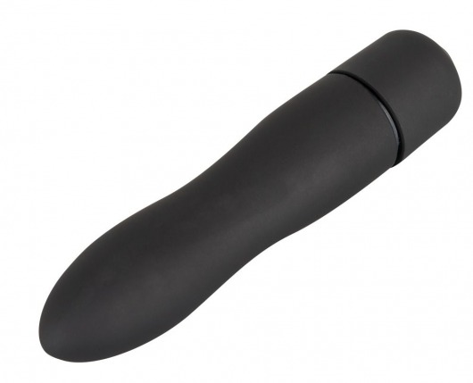 Чёрная вибропуля Mini-Vibe - 8,2 см. - Orion