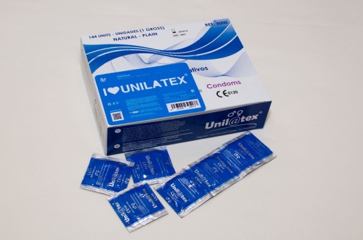 Классические презервативы Unilatex Natural Plain - 144 шт. - Unilatex - купить с доставкой в Екатеринбурге