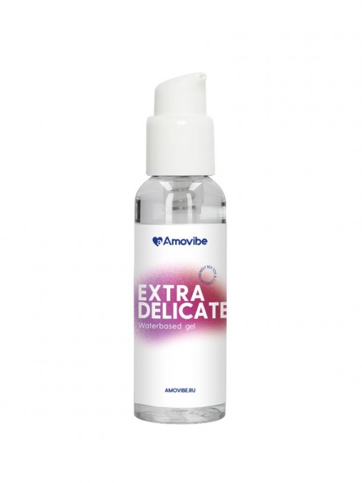 Гель на водной основе Amovibe Extra Delicate - 50 мл. - Amovibe - купить с доставкой в Екатеринбурге