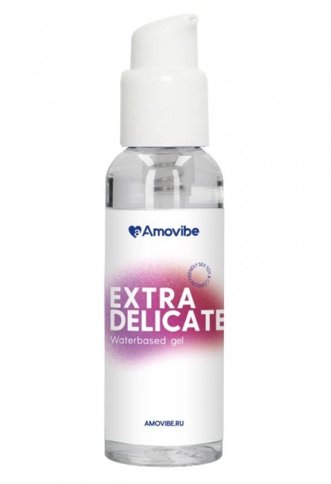 Гель на водной основе Amovibe Extra Delicate - 100 мл. - Amovibe - купить с доставкой в Екатеринбурге