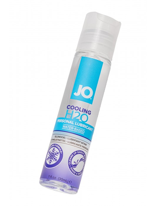 Охлаждающий лубрикант на водной основе JO H2O COOLING - 30 мл. - System JO - купить с доставкой в Екатеринбурге