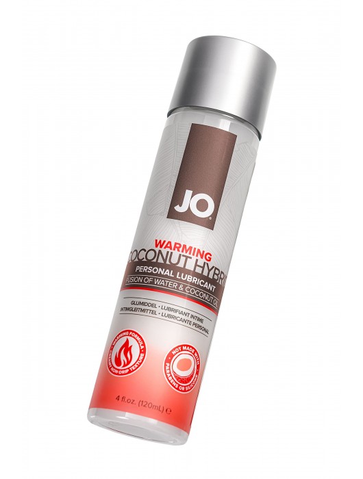 Водно-масляный лубрикант с разогревающим эффектом Hybrid Lubricant WARMING - 120 мл. - System JO - купить с доставкой в Екатеринбурге