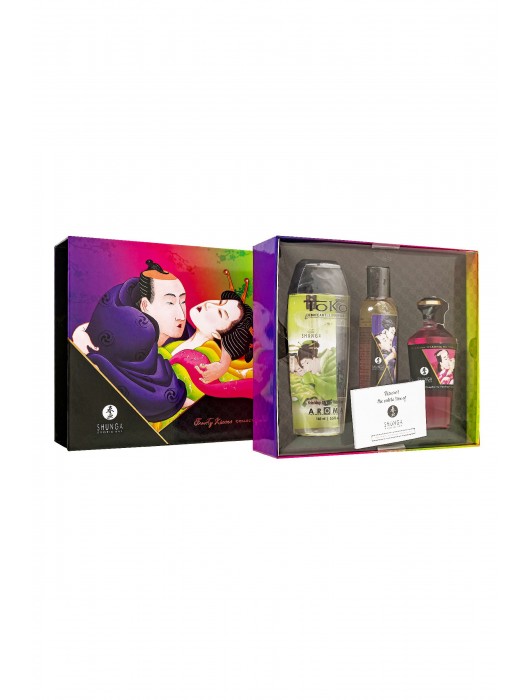 Подарочный набор Fruity Kisses из 3 предметов - Shunga - купить с доставкой в Екатеринбурге