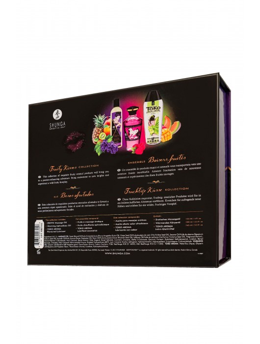 Подарочный набор Fruity Kisses из 3 предметов - Shunga - купить с доставкой в Екатеринбурге