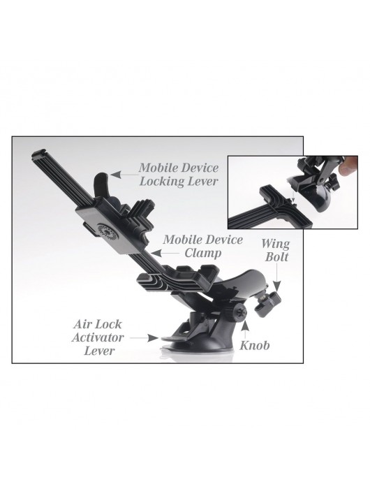Перезаряжаемый мастурбатор-вагина с держателем для мобильных устройств Extreme Toyz Me - Pipedream - в Екатеринбурге купить с доставкой