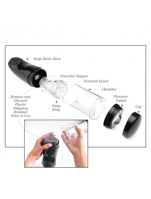 Перезаряжаемый мастурбатор-вагина с держателем для мобильных устройств Extreme Toyz Me - Pipedream - в Екатеринбурге купить с доставкой