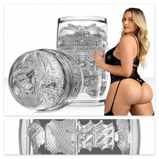 Прозрачный двусторонний мастурбатор Fleshlight Quickshot Mia Malkova - Fleshlight - в Екатеринбурге купить с доставкой