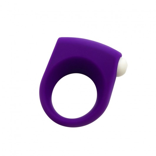 Фиолетовое эрекционное кольцо Puggle Vibrating Ring with Bullet - Adrien Lastic - в Екатеринбурге купить с доставкой