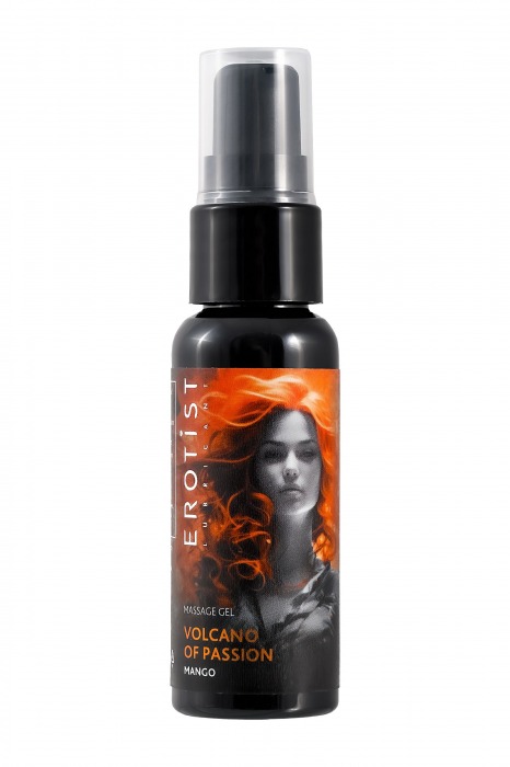 Гель с эффектом вибрации Volcano Of Passion со вкусом манго - 25 мл. - Erotist Lubricants - купить с доставкой в Екатеринбурге