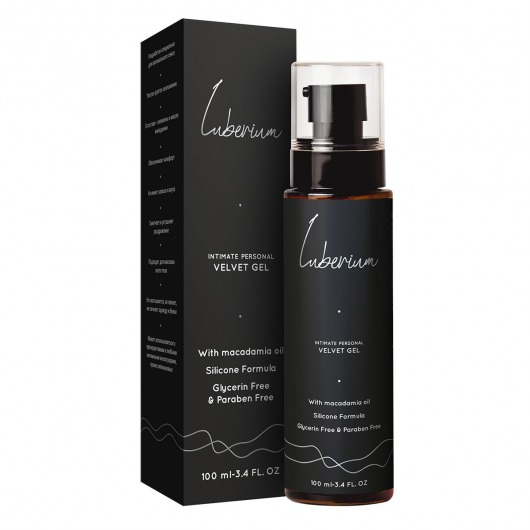 Интимный гель на силиконовой основе с маслом макадамии Luberium Velvel Gel - 100 мл. - Luberium - купить с доставкой в Екатеринбурге