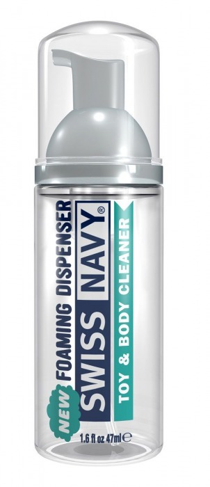 Очищающая пенка для игрушек и тела Toy   Body Cleaner Foamer - 47 мл. - Swiss navy - купить с доставкой в Екатеринбурге