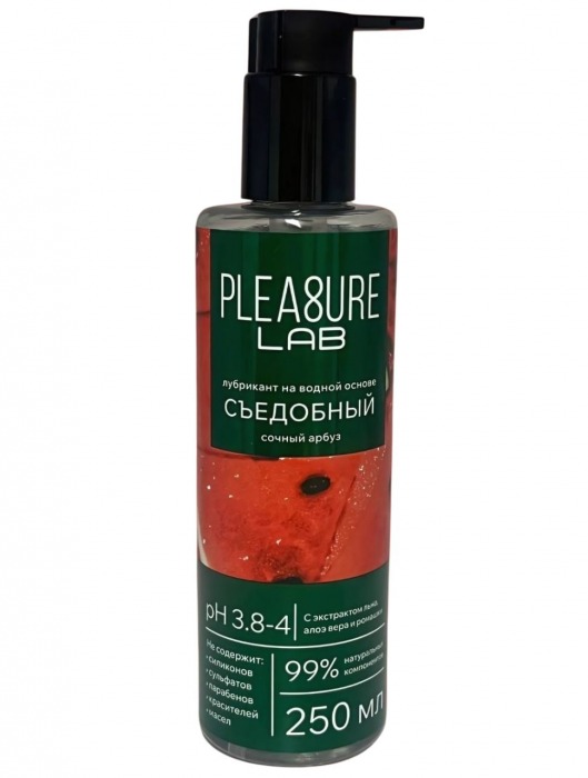 Лубрикант на водной основе Pleasure Lab с ароматом арбуза - 250 мл. - Pleasure Lab - купить с доставкой в Екатеринбурге