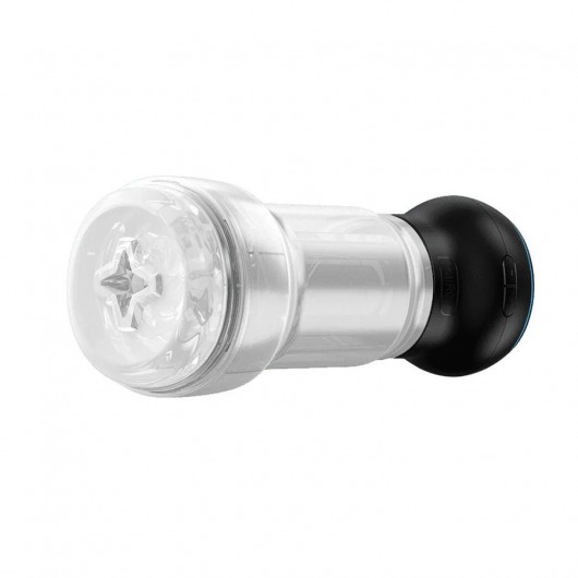 Набор PowerBlow   Feel Pocket Stroker Crystal: мастурбатор и интерактивная насадка - Kiiroo - в Екатеринбурге купить с доставкой
