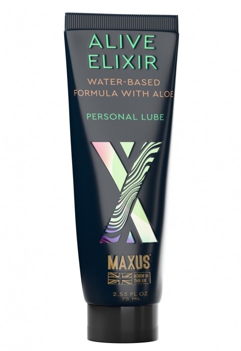 Интимный гель на водной основе MAXUS Alive Elixir - 75 мл. - Maxus - купить с доставкой в Екатеринбурге