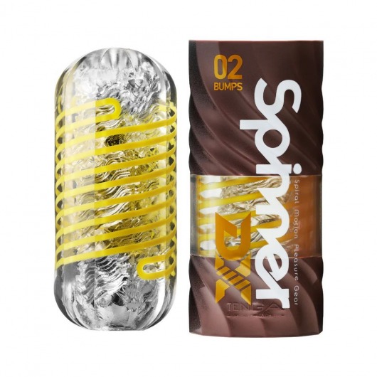 Мастурбатор Tenga Spinner DX 02 Bumps - Tenga - в Екатеринбурге купить с доставкой