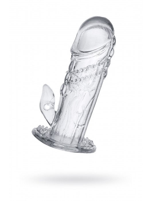 Прозрачная насадка на пенис Uco - 13 см. - A-toys - в Екатеринбурге купить с доставкой