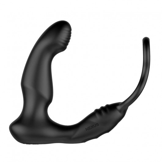Черный двухмоторный массажер простаты Nexus Simul8 Wave Edition - Nexus Range - в Екатеринбурге купить с доставкой