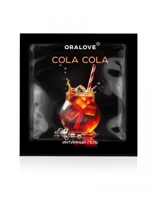 Саше съедобной оральной смазки OraLove с ароматом колы - 3 гр. - Биоритм - купить с доставкой в Екатеринбурге