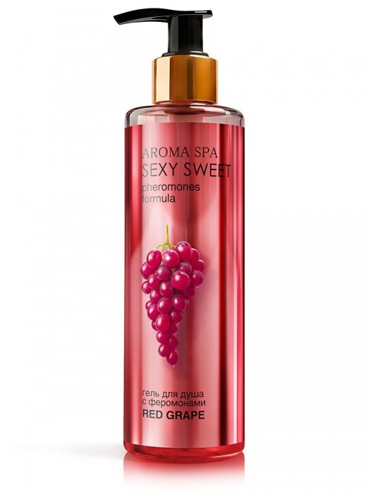 Гель для душа с феромонами и ароматом винограда Red Grape - 200 мл. -  - Магазин феромонов в Екатеринбурге