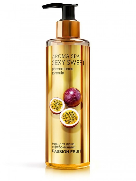 Гель для душа с феромонами и ароматом маракуйи Passion Fruit - 200 мл. -  - Магазин феромонов в Екатеринбурге
