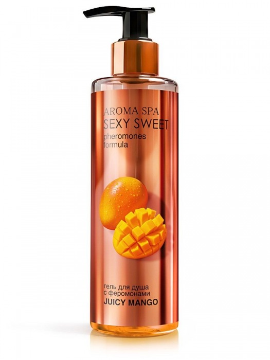 Гель для душа с феромонами и ароматом манго Juicy Mango - 200 мл. -  - Магазин феромонов в Екатеринбурге