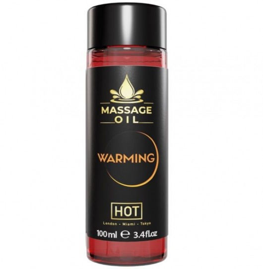 Массажное масло с согревающим эффектом Massage Oil Warming - 100 мл. - HOT - купить с доставкой в Екатеринбурге