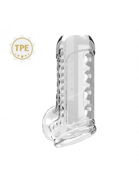 Прозрачная насадка на пенис Farrel - Baile - в Екатеринбурге купить с доставкой